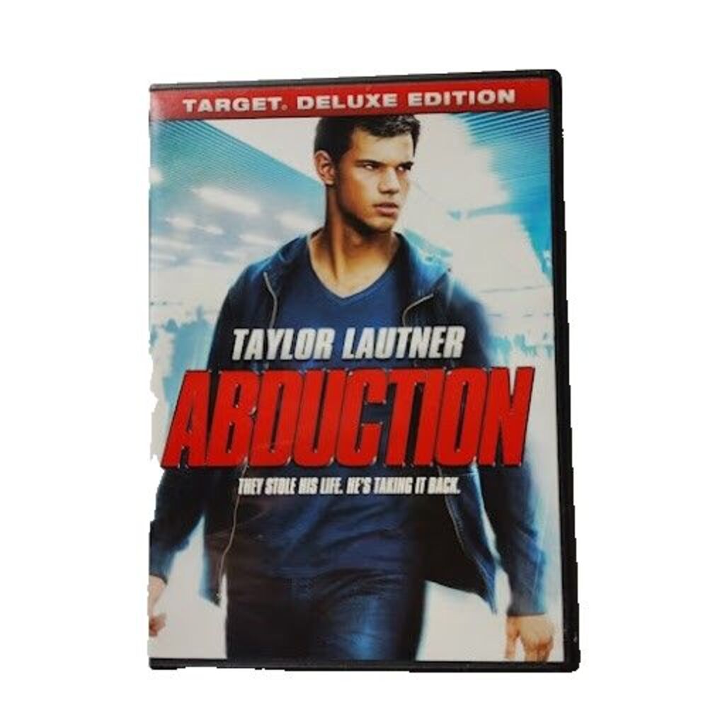 Abduction DVD Thriller Suspense Movie PG 13 2012 Taylor Lautner